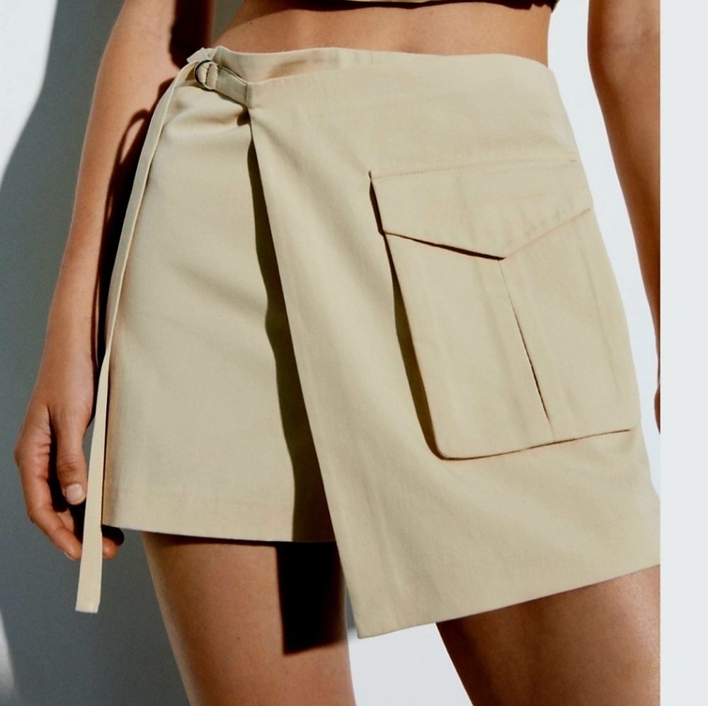 Zara Skort in light tan :)
